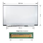 Display laptop ASUS TUF A15 FA507XI-LP Series, FHD 1920x1080, IPS, 40 pini 144Hz