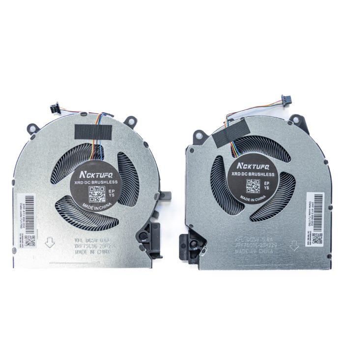 Set cooler laptop CPU+CPU HP Victus 16-D, 16-E, TPN-Q263, TPN-Q264, 5V, 60W, varianta single outlet, RTX3050 - imagine 2